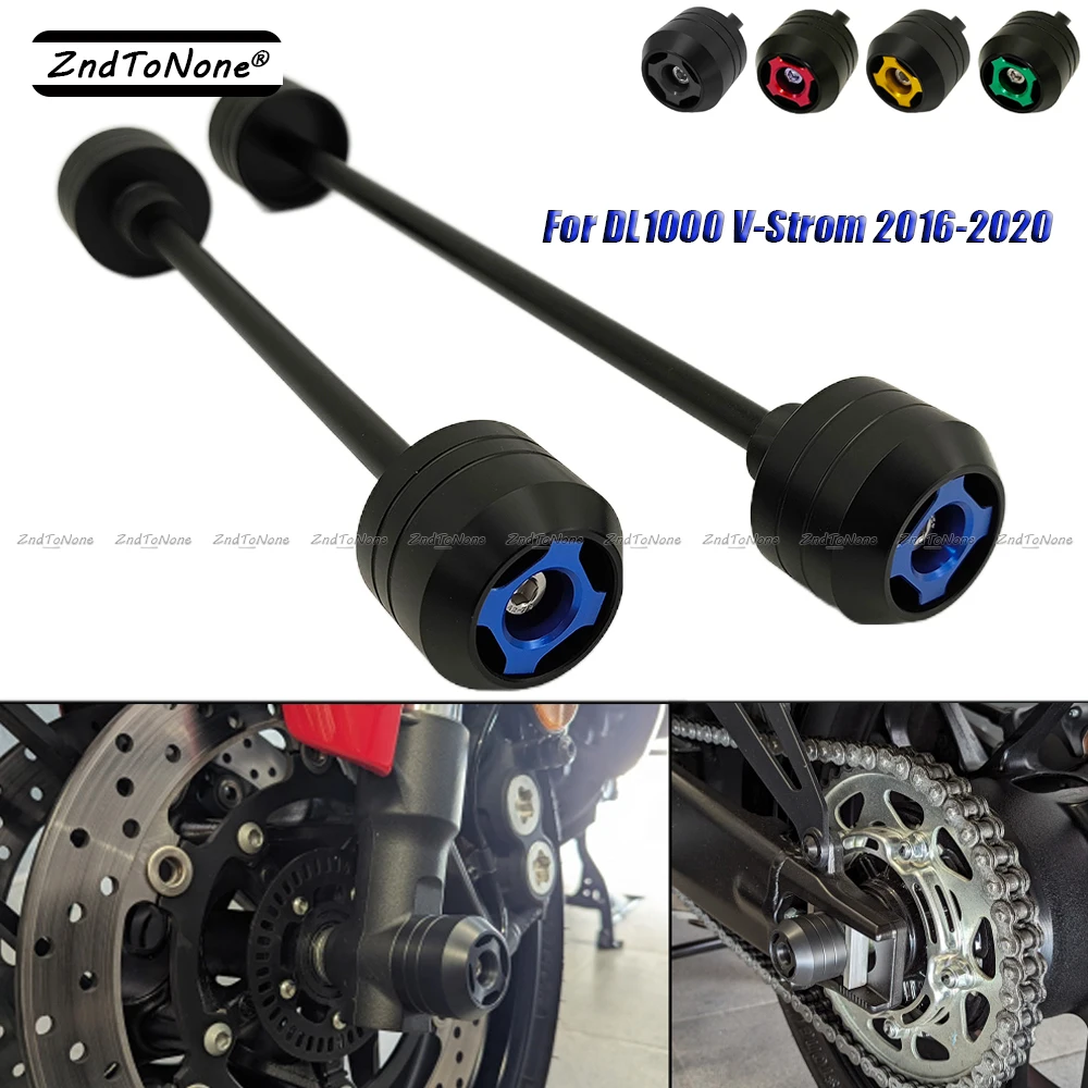 Front Rear Axle Wheel Fork Slider Protector For SUZUKI DL1000 V-Strom 2016-2020 Motorbike Left Right Fall Crash Guard Protection
Front Rear Axle Wheel Fork Slider Protector For SUZUKI DL1000 V-Strom 2016-2020 Motorbike Left Right Fall Crash Guard Protection
