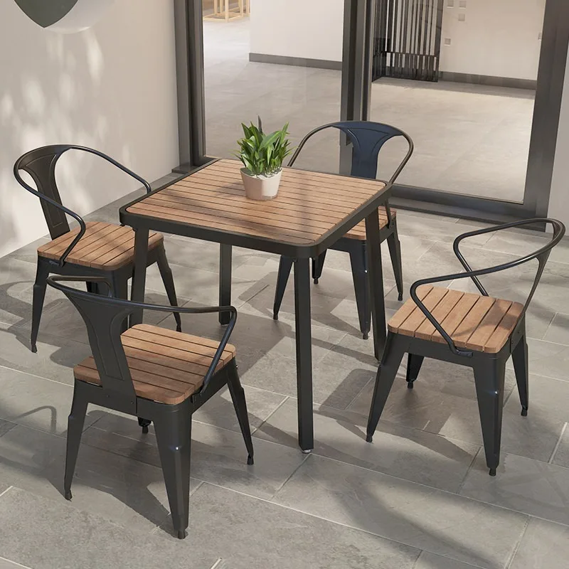 Outdoor Garden Balcony Waterproof Sunscreen Table and Chair Combination Outdoor Table Plastic Wood Rooftop Courtyard Leisure Sma
Outdoor Garden Balcony Waterproof Sunscreen Table and Chair Combination Outdoor Table Plastic Wood Rooftop Courtyard Leisure Sma