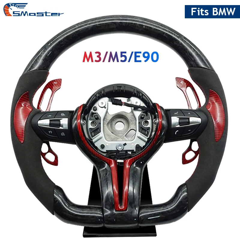 Кованый карбоновый руль M Sport с подрулевыми лепестками для BMW F30 F01 F02 F03 F06 F07 F10 F11 F12 F36 F80 F82 F90 E70 E71 E90
Кованый карбоновый руль M Sport с подрулевыми лепестками для BMW F30 F01 F02 F03 F06 F07 F10 F11 F12 F36 F80 F82 F90 E70 E71 E90