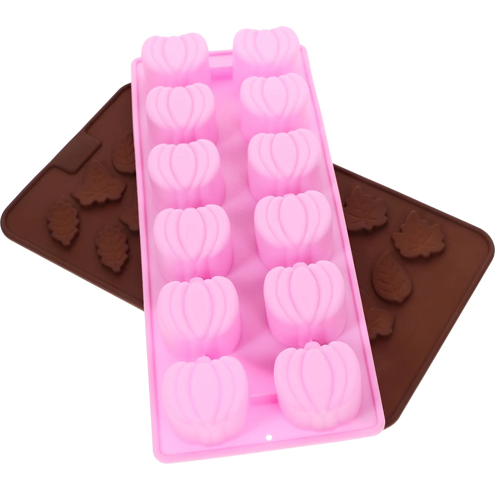 4 Pcs Pink Pumpkin 24 Maple Leaf Silicone Molds Chocolate Candy Baking Tools Cake Cookies Pastry Fondant Easy Demold Reusable
4 Pcs Pink Pumpkin 24 Maple Leaf Silicone Molds Chocolate Candy Baking Tools Cake Cookies Pastry Fondant Easy Demold Reusable