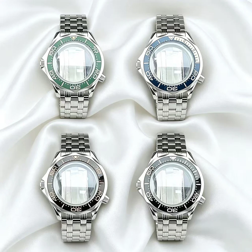 NH35 stainless steel customized logo case, high-quality 42mm men's watch accessories suitable for NH35 movement accessories
NH35 stainless steel customized logo case, high-quality 42mm men's watch accessories suitable for NH35 movement accessories