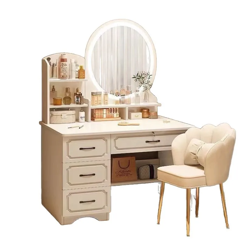 Dresser Bedroom Simple Modern Master Bedroom Makeup Table Light Luxury Makeup Table Mirror Storage Cabinet
Dresser Bedroom Simple Modern Master Bedroom Makeup Table Light Luxury Makeup Table Mirror Storage Cabinet
