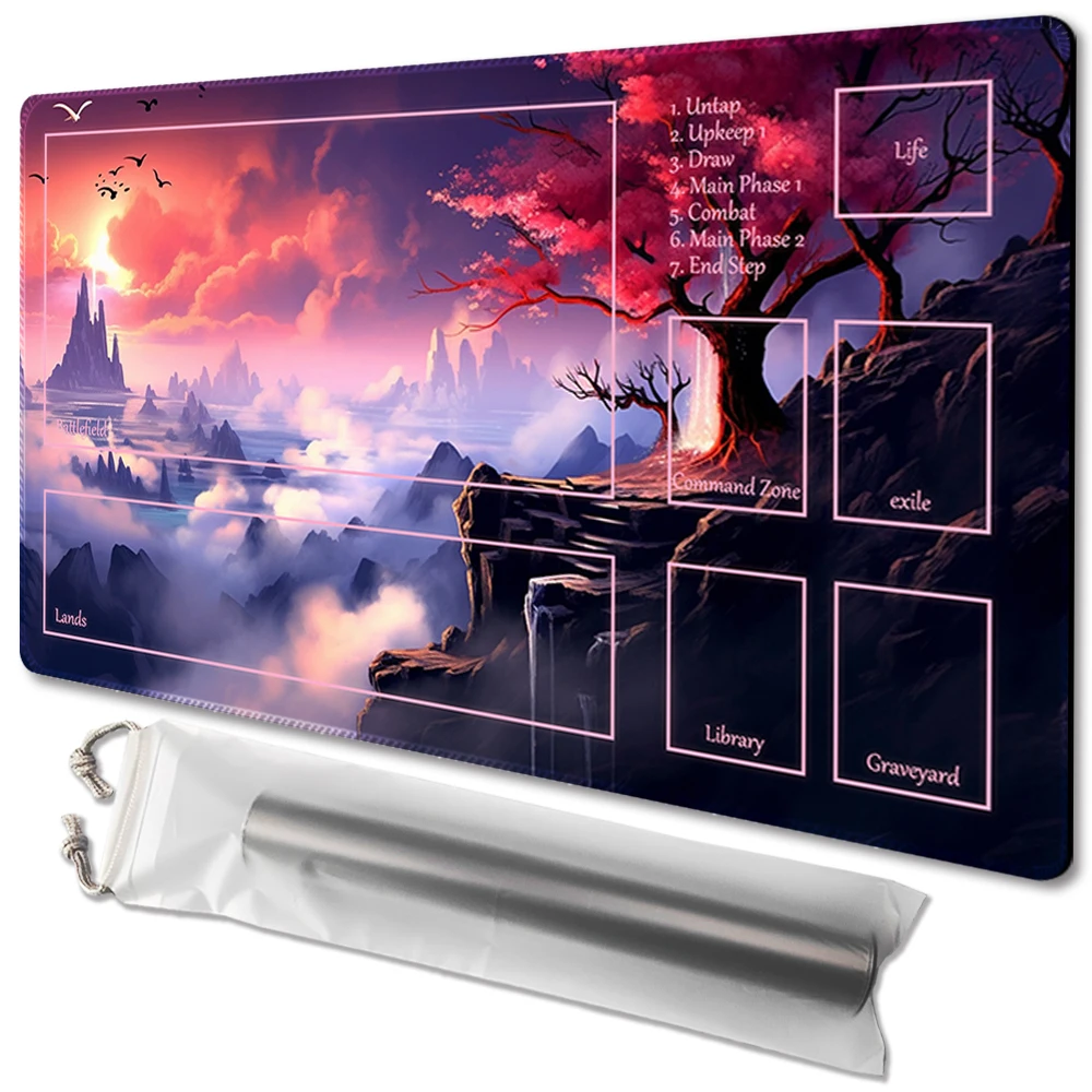 Pink tree 1- Board Game TCG Playmat Table Mat Game Size 60X35 CM Mousepad Compatible for MTG CCG
Pink tree 1- Board Game TCG Playmat Table Mat Game Size 60X35 CM Mousepad Compatible for MTG CCG
