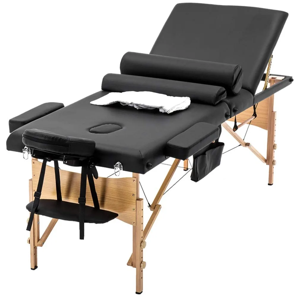 Massage Bed Portable Massage Table 28 inch Wide Lash Bed Height Adjustable 3 Folding Spa Table with Towel Hanger, Customized
Massage Bed Portable Massage Table 28 inch Wide Lash Bed Height Adjustable 3 Folding Spa Table with Towel Hanger, Customized