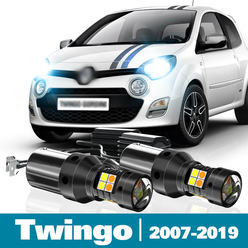 2pcs LED Dual Mode Turn Signal+Daytime Running Light DRL For Renault Twingo 2 3 Accessories 2007-2019 2013 2014 2015 2016 2017
2pcs LED Dual Mode Turn Signal+Daytime Running Light DRL For Renault Twingo 2 3 Accessories 2007-2019 2013 2014 2015 2016 2017