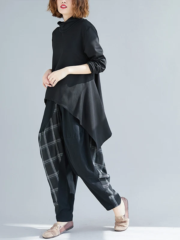 Spring New Style Korean Version Large Size Small Footed Carrot Pants Women Slimming Color Collision Wide Leg Cotton Linen Har...
Spring New Style Korean Version Large Size Small Footed Carrot Pants Women Slimming Color Collision Wide Leg Cotton Linen Har...