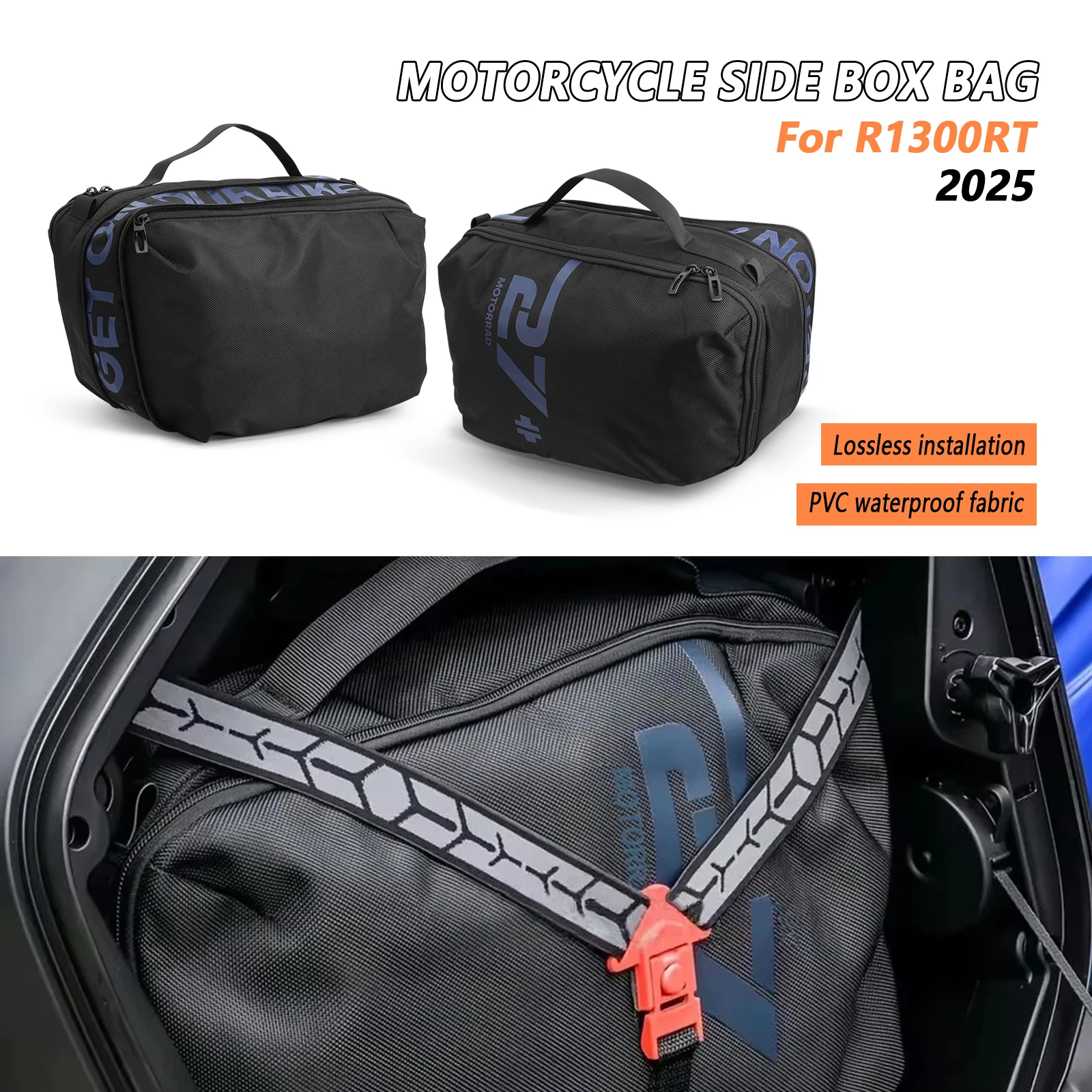 For BMW R1300 RT R1300RT 2025 Liner bag New waterproof luggage bag motorcycle inner bag top box saddle bag side luggage bag
For BMW R1300 RT R1300RT 2025 Liner bag New waterproof luggage bag motorcycle inner bag top box saddle bag side luggage bag