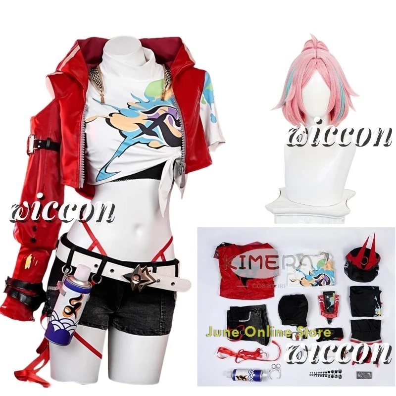 Rappa Cosplay Anime Honkai: Star Rail Cosplays Woman Halloween Costume Adult Men's Costumes Figures Women's Full Set New Arrival
Rappa Cosplay Anime Honkai: Star Rail Cosplays Woman Halloween Costume Adult Men's Costumes Figures Women's Full Set New Arrival