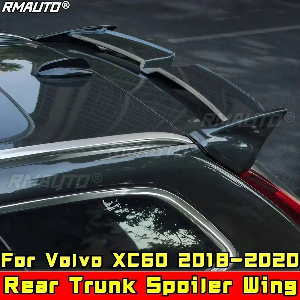 For Volvo XC60 2018-2020 Body Kit Car Rear Trunk Spoiler Wing Glossy Black Sport Style Rear Trunk Wing Car Accessories
For Volvo XC60 2018-2020 Body Kit Car Rear Trunk Spoiler Wing Glossy Black Sport Style Rear Trunk Wing Car Accessories
