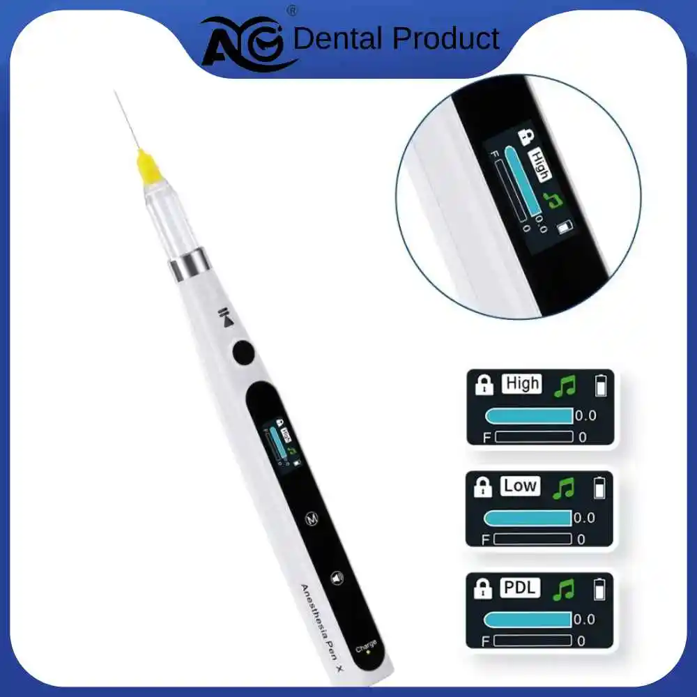 AG 1box Dental Oral Anesthesia Injector Professional Painless Local Anesthesia Device With LCD Display Dentistry Instruments
AG 1box Dental Oral Anesthesia Injector Professional Painless Local Anesthesia Device With LCD Display Dentistry Instruments