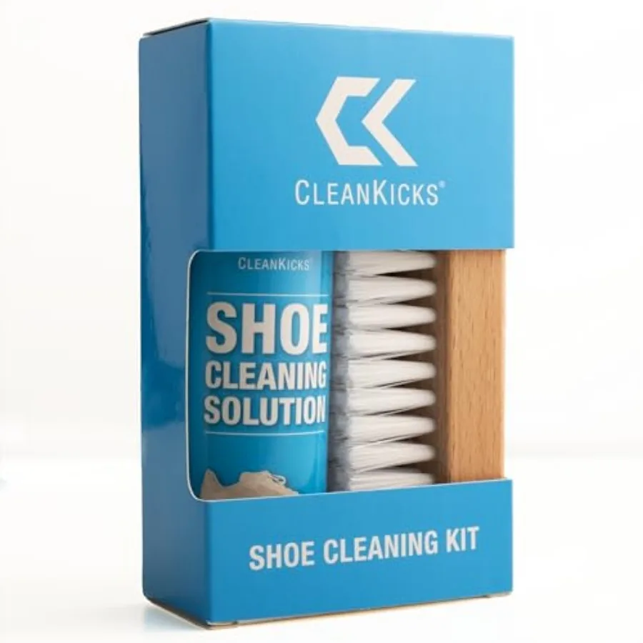 Shoe Cleaning Kit - Footwear Cleaner for Sneakers, Boots, Cleats, and Many Other Shoe Types - 4 Ounce Bottle and Brush.Packagin
Shoe Cleaning Kit - Footwear Cleaner for Sneakers, Boots, Cleats, and Many Other Shoe Types - 4 Ounce Bottle and Brush.Packagin
