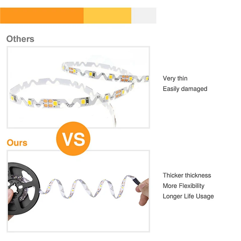 A36T-2X Внутренняя светодиодная лента 5 В USB-лампа 2835 Tiras Светодиодная лента Подсветка телевизора Освещение спальни 0,5 м Холодный белый
A36T-2X Внутренняя светодиодная лента 5 В USB-лампа 2835 Tiras Светодиодная лента Подсветка телевизора Освещение спальни 0,5 м Холодный белый