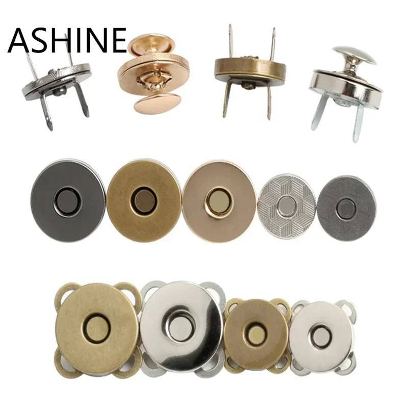 Magnetic Button Clasps Snaps Fastener Clasps for Sewing, Craft, Purses, Bags, Clothes, Leather 100 Sets 14mm 18mm Silver Gold Br
Magnetic Button Clasps Snaps Fastener Clasps for Sewing, Craft, Purses, Bags, Clothes, Leather 100 Sets 14mm 18mm Silver Gold Br