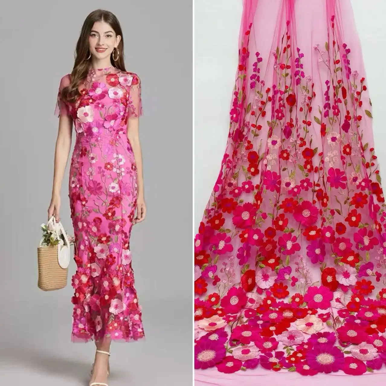 Мягкая тюлевая кружевная красочная кружевная ткань шириной 130 см - для вечерних платьев, модная фата, свадебные аксессуары своими руками 
Мягкая тюлевая кружевная красочная кружевная ткань шириной 130 см - для вечерних платьев, модная фата, свадебные аксессуары своими руками