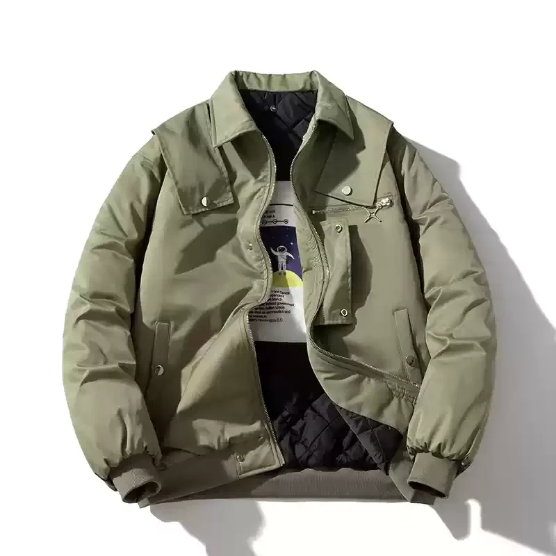 Autumn Winter Jacket Men women Solid Vintage Motorcycle Jacket Fashion Streetwear American Parkas Coat Cool Punk Men Clothing
Autumn Winter Jacket Men women Solid Vintage Motorcycle Jacket Fashion Streetwear American Parkas Coat Cool Punk Men Clothing