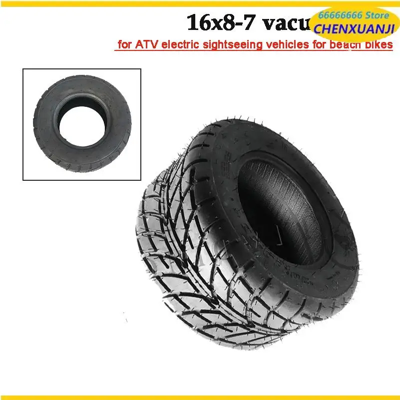 16x8.00-7 ATV Tubeless Tires - Heavy Duty, Wear-Resistant Vacuum Tires for Four-Wheel ATVs and Go-Karts
16x8.00-7 ATV Tubeless Tires - Heavy Duty, Wear-Resistant Vacuum Tires for Four-Wheel ATVs and Go-Karts