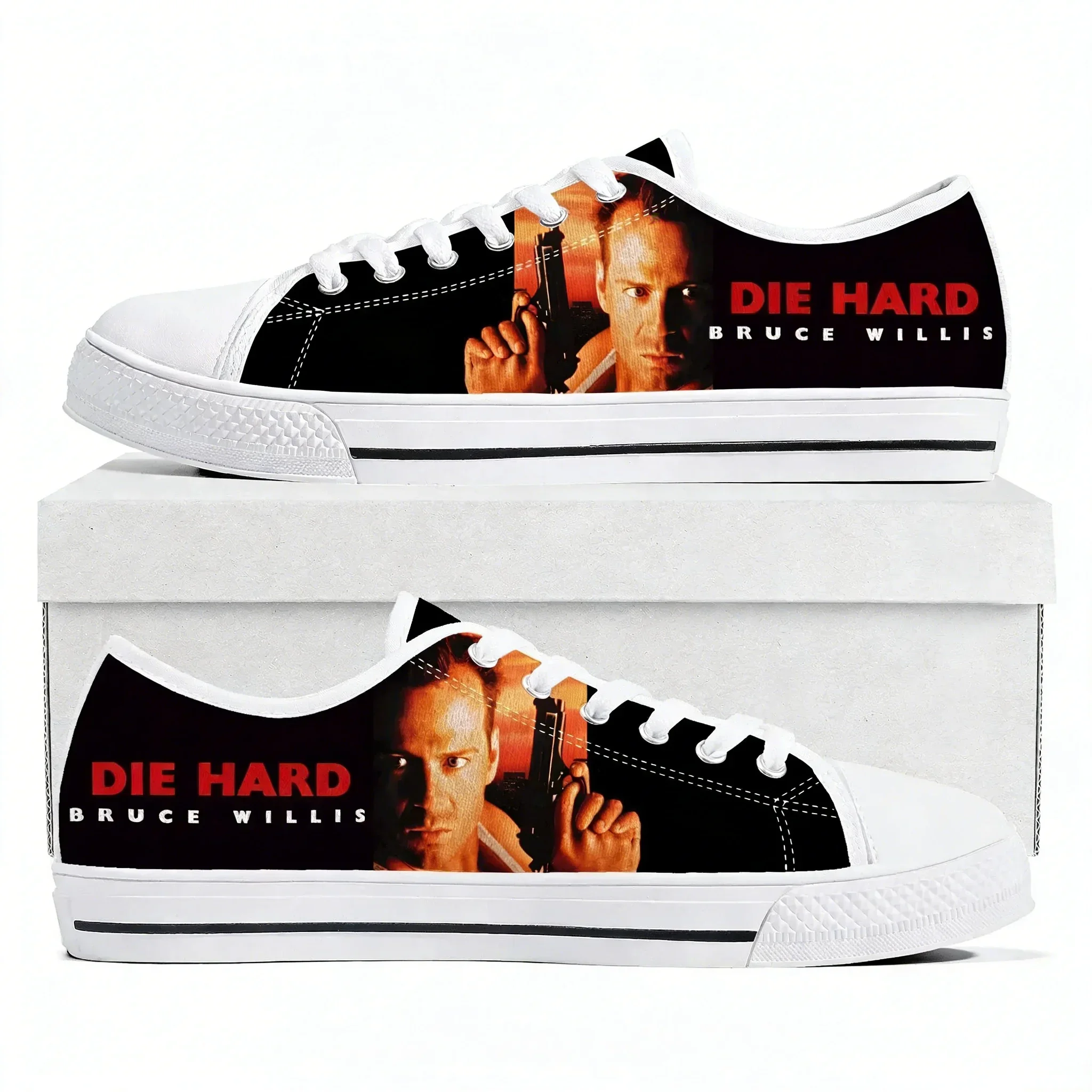 Die Hard Bruce Willis Low Top Sneakers Mens Womens Teenager Canvas High Quality Sneaker Casual Custom Made Shoes Customize Shoe
Die Hard Bruce Willis Low Top Sneakers Mens Womens Teenager Canvas High Quality Sneaker Casual Custom Made Shoes Customize Shoe