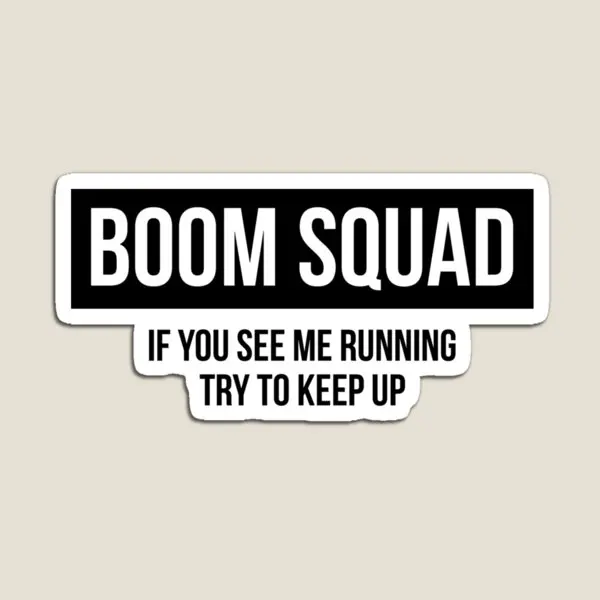 Boom Squad If You See Me Running Try To Magnet Забавный органайзер для холодильника Домашняя игрушка Детский магнитный милый декор для холодильника Дети
Boom Squad If You See Me Running Try To Magnet Забавный органайзер для холодильника Домашняя игрушка Детский магнитный милый декор для холодильника Дети