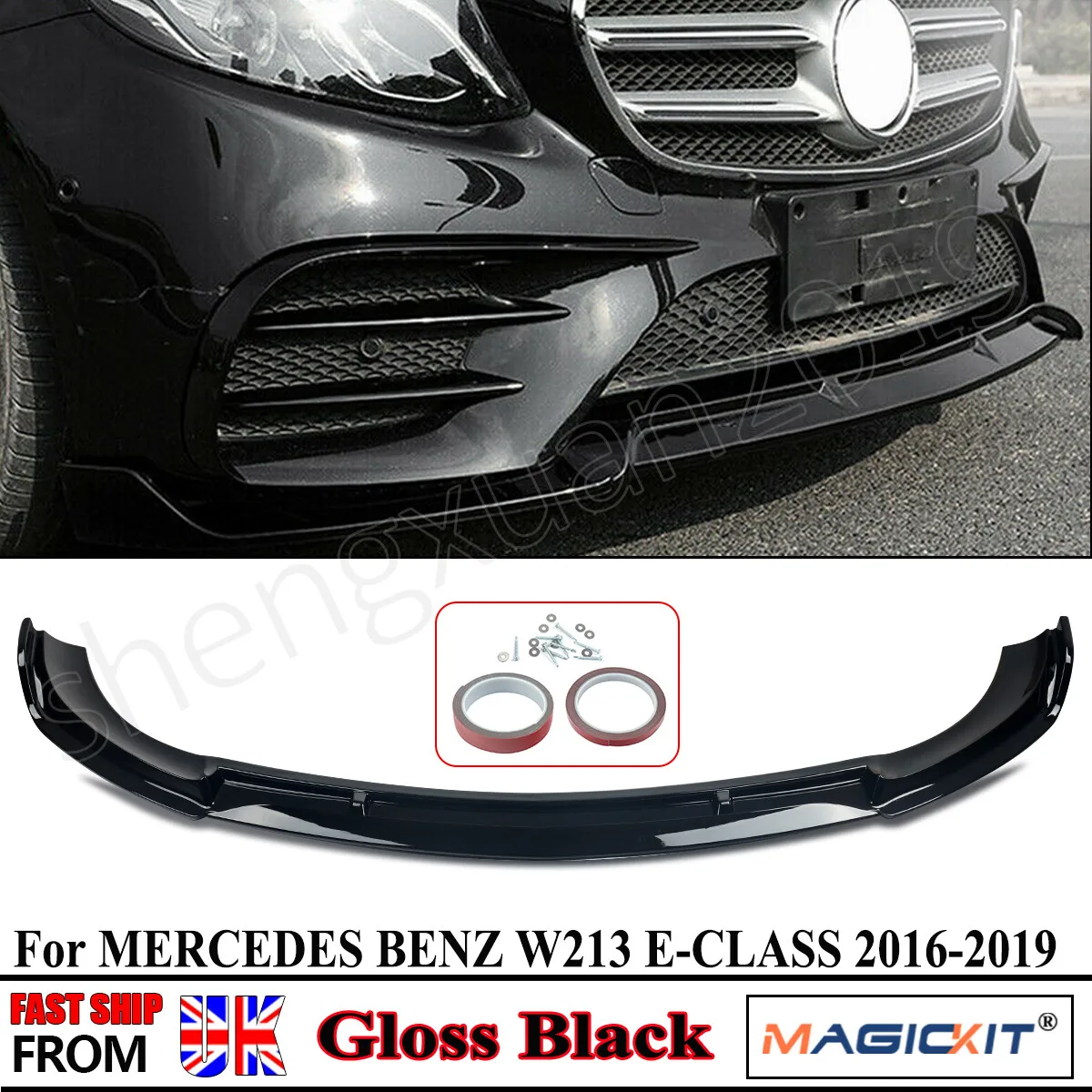 For Mercedes E Class W213 Front Bumper C238 A238 E220D E300D E400d 2016 2017 2018 2019 Front Splitter Lip Gloss Black AMG Style
For Mercedes E Class W213 Front Bumper C238 A238 E220D E300D E400d 2016 2017 2018 2019 Front Splitter Lip Gloss Black AMG Style
