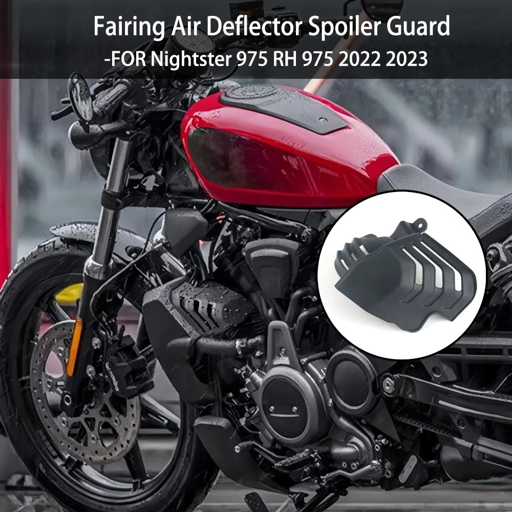 Motorcycle Black Fan Radiator Fairing Hot Cooling Air Deflector Spoiler Guard Cover For Harley Nightster 975 RH975 S 2022 2023
Motorcycle Black Fan Radiator Fairing Hot Cooling Air Deflector Spoiler Guard Cover For Harley Nightster 975 RH975 S 2022 2023