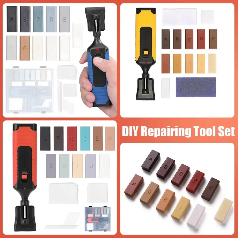 【Best-selling】Wooden Floor Scratches Mending Utility Tool Kit DIY Multifunctional Wood Board Repairs Tool Kit With 11 Wax Blocks
【Best-selling】Wooden Floor Scratches Mending Utility Tool Kit DIY Multifunctional Wood Board Repairs Tool Kit With 11 Wax Blocks