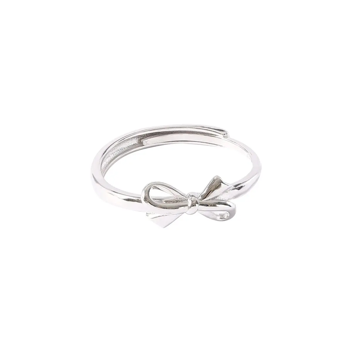 Bowknot S925 Silver Ring female simple advanced light luxury niche design sweet girlish open ring
Bowknot S925 Silver Ring female simple advanced light luxury niche design sweet girlish open ring