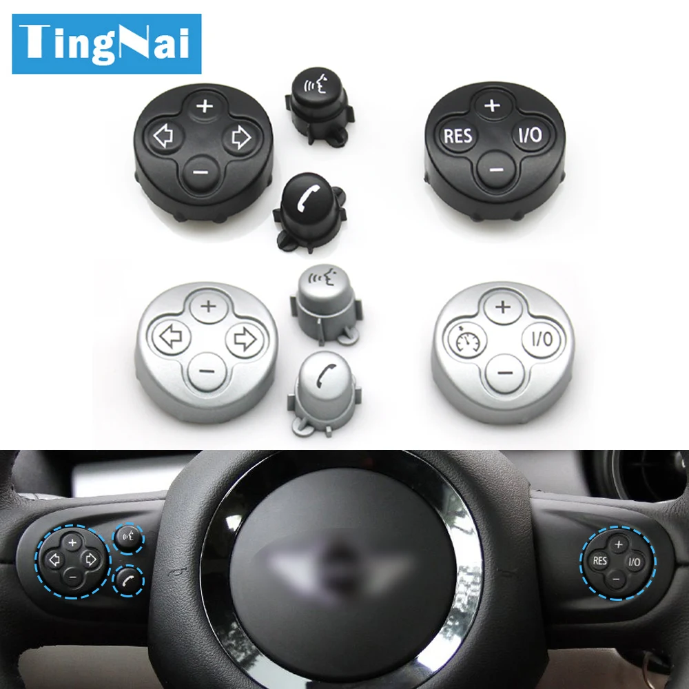 2PCS Car Steering Wheel Multifunction Cruise Control Switch Button Cover For BMW Mini Cooper Paceman R55 R56 R57 R58 R59 R60 R61
2PCS Car Steering Wheel Multifunction Cruise Control Switch Button Cover For BMW Mini Cooper Paceman R55 R56 R57 R58 R59 R60 R61