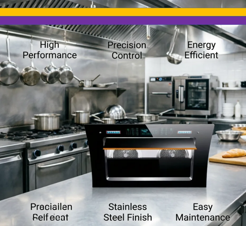 Haotaitai 220V Side Suction Range Hood, Dual Motor High Suction with Auto Clean & Touch Control, Kitchen Extractor LYH
Haotaitai 220V Side Suction Range Hood, Dual Motor High Suction with Auto Clean & Touch Control, Kitchen Extractor LYH