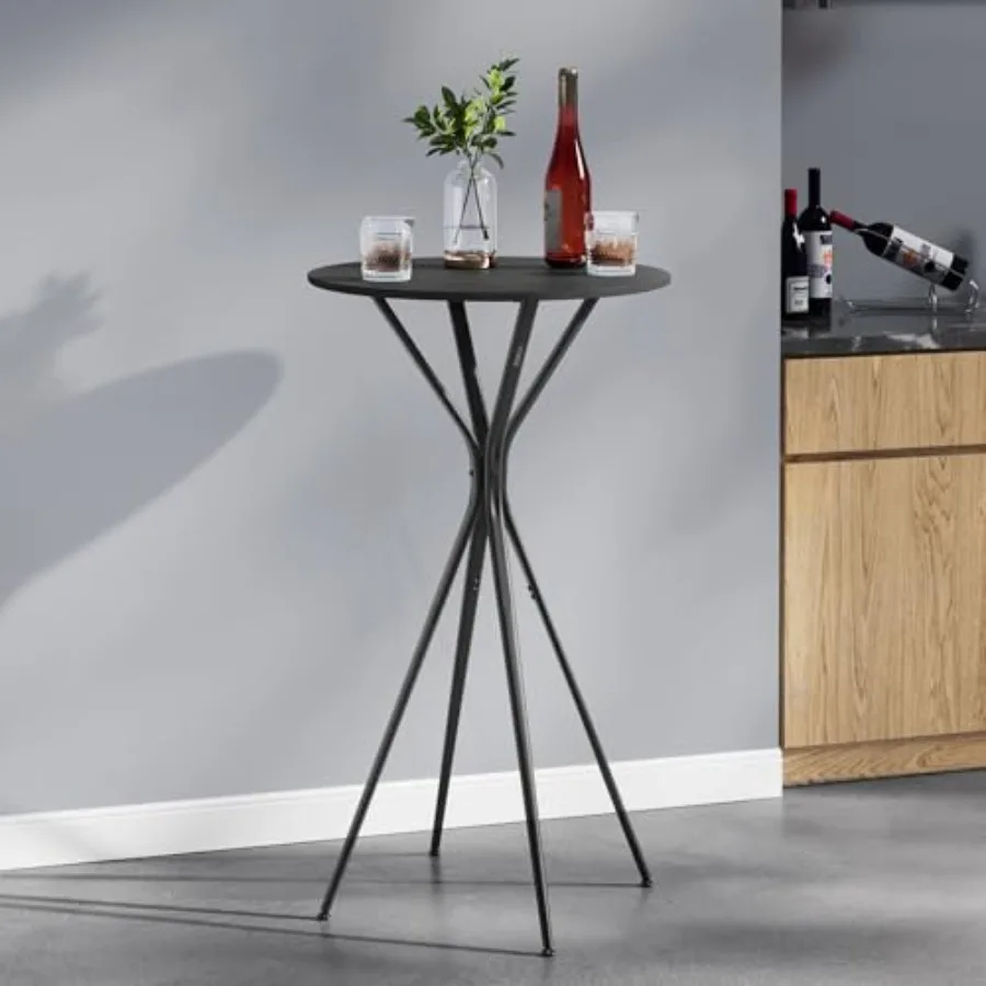 Bar Table Round Cocktail High Top Pub Bistro Table for Events Party Kitchen Dining Home Bar 23.6 x 23.6 x 41.3 Inch Sturdy Meta
Bar Table Round Cocktail High Top Pub Bistro Table for Events Party Kitchen Dining Home Bar 23.6 x 23.6 x 41.3 Inch Sturdy Meta