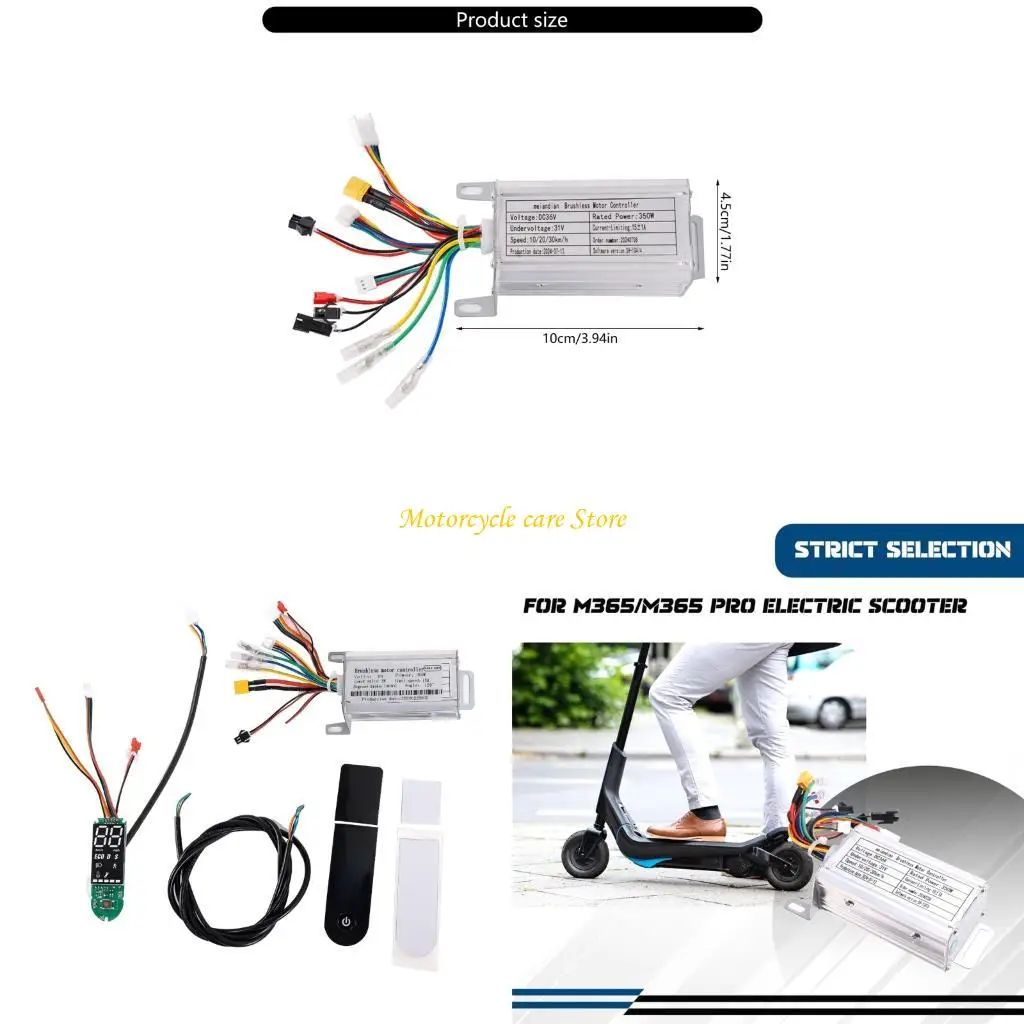 U75F 36V 350W Scooter Controller Meter Extension Cord Offer Intelligent Speed Control
U75F 36V 350W Scooter Controller Meter Extension Cord Offer Intelligent Speed Control