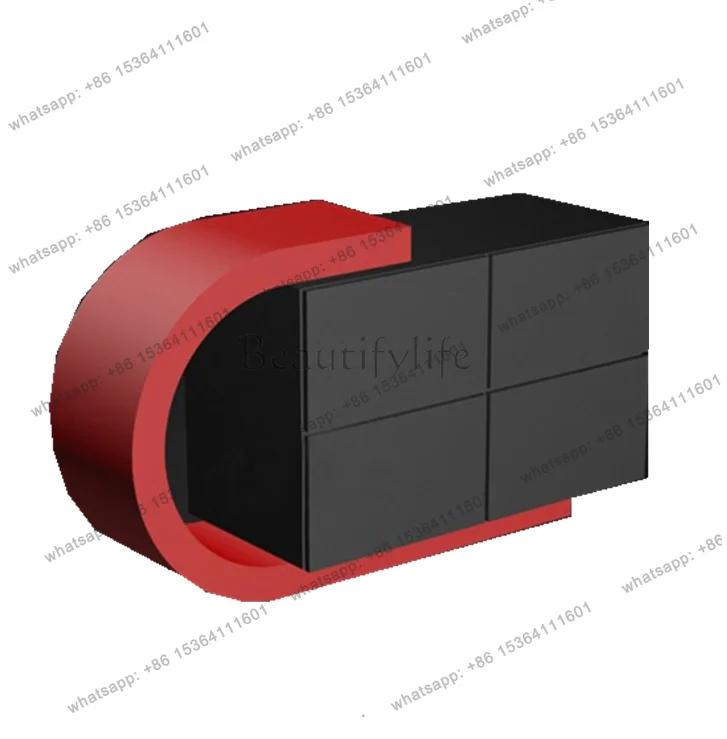 Paint special-shaped entrance table, color corridor decoration cabinet, custom model room display cabinet
Paint special-shaped entrance table, color corridor decoration cabinet, custom model room display cabinet