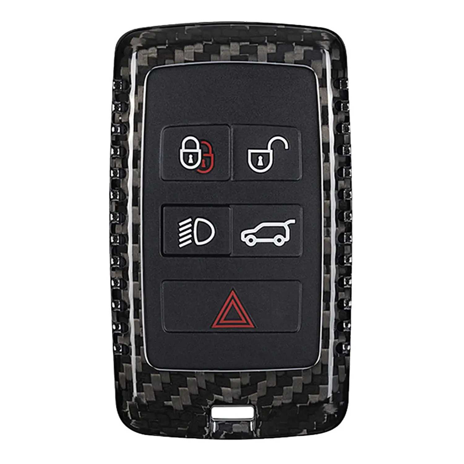 Carbon Fiber Key Fob Cover For Land Rover Defender Discovery 5 Sport Evoque Velar Vogue 2017-2023 Smart Keyless Entry Remote
Carbon Fiber Key Fob Cover For Land Rover Defender Discovery 5 Sport Evoque Velar Vogue 2017-2023 Smart Keyless Entry Remote