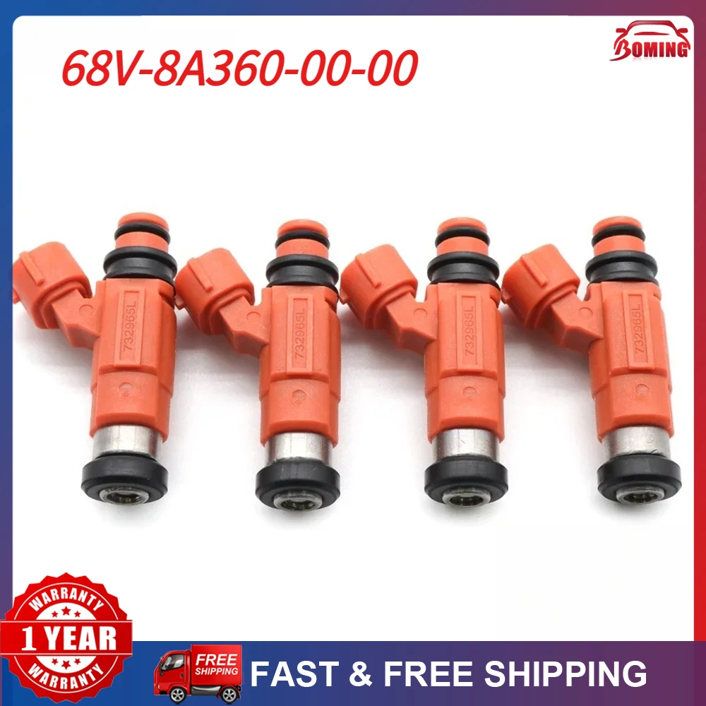 Fuel Injectors Nozzle 4pcs for Yamaha Outboard Mitsubishi Chevrolet Dodge Chrysler Suzuki CDH210 68V-8A360-00-00
Fuel Injectors Nozzle 4pcs for Yamaha Outboard Mitsubishi Chevrolet Dodge Chrysler Suzuki CDH210 68V-8A360-00-00