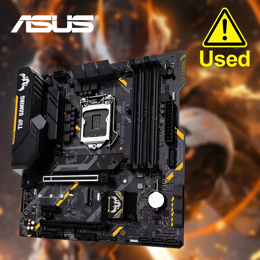 ASUS TUF B365M-Plus Gaming LGA 1151 (300 Series) Intel B365 SATA 6Gb/s Micro ATX Intel Motherboard
ASUS TUF B365M-Plus Gaming LGA 1151 (300 Series) Intel B365 SATA 6Gb/s Micro ATX Intel Motherboard