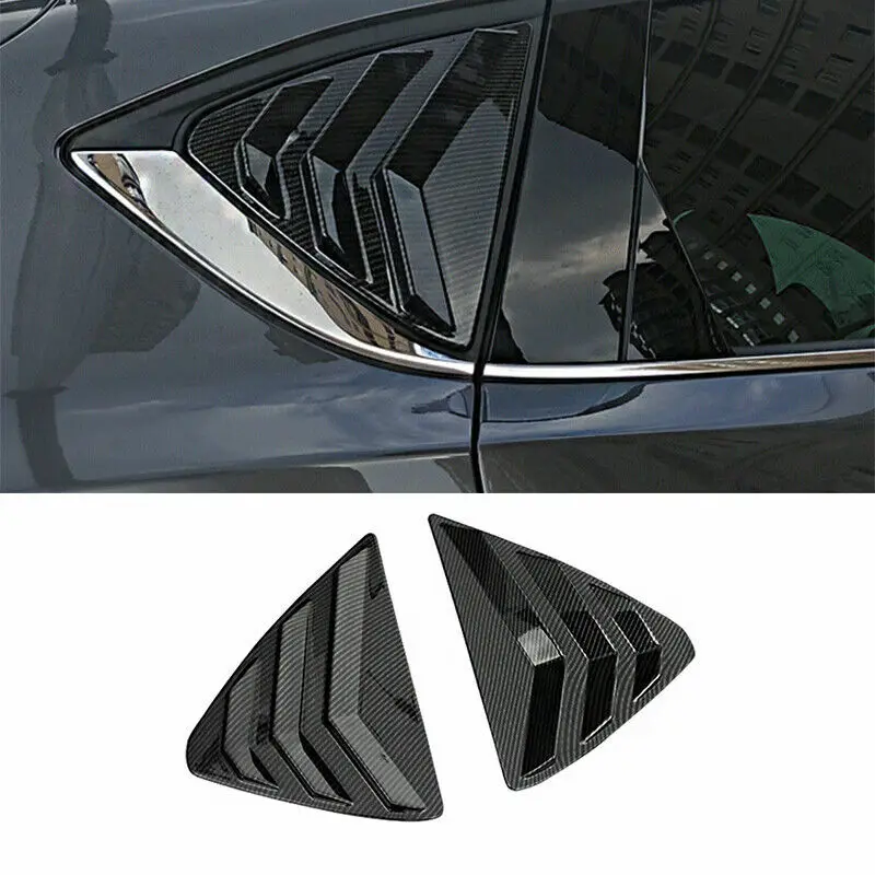 For Mazda CX-5 2017-2021 ABS Carbon Fiber Side Window Louver Shutter Cover Trim
For Mazda CX-5 2017-2021 ABS Carbon Fiber Side Window Louver Shutter Cover Trim
