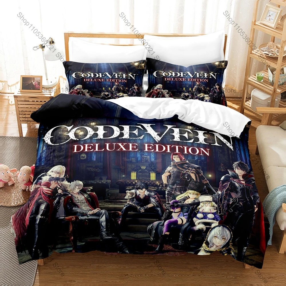 Cool Code Vein Revenant Warriors Post-apocalyptic Dark Souls-like Anime Game HD Print Bedding Set Duvet Cover + 2 Pillowcases Ga
Cool Code Vein Revenant Warriors Post-apocalyptic Dark Souls-like Anime Game HD Print Bedding Set Duvet Cover + 2 Pillowcases Ga