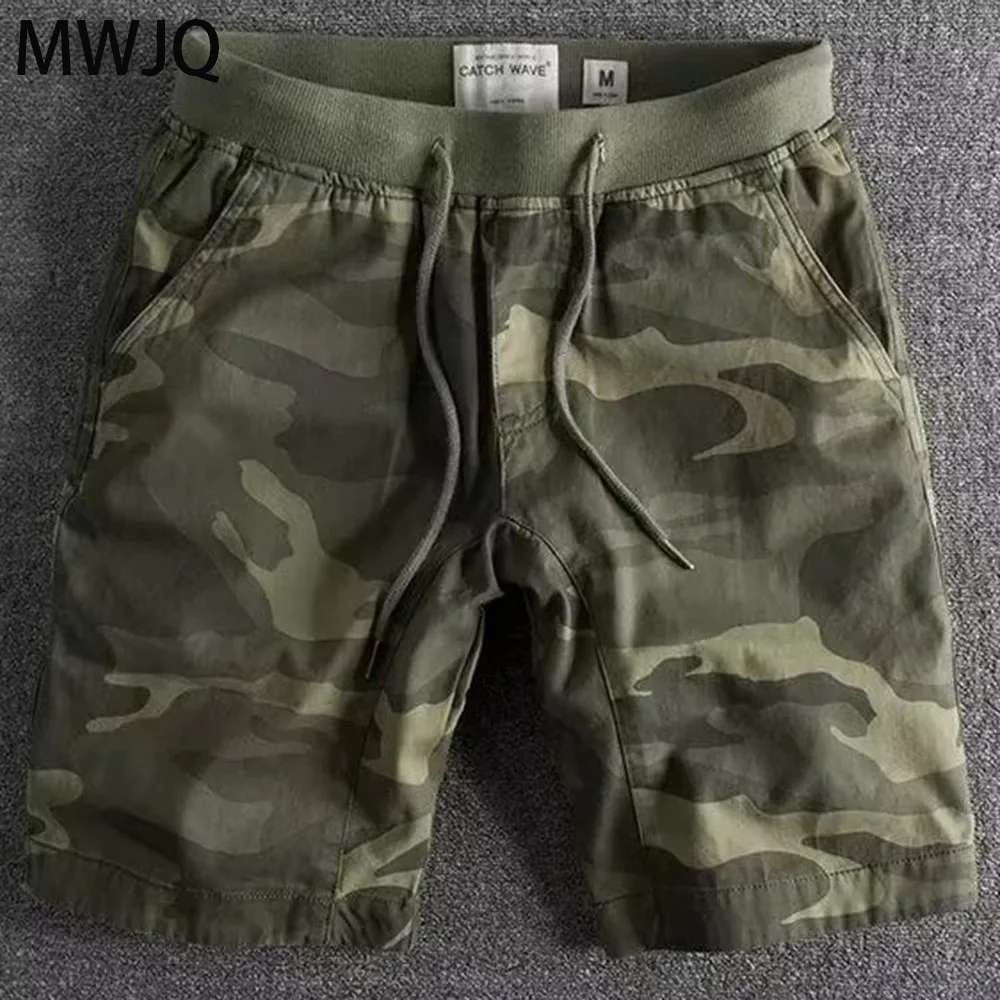 MWJQ Camouflage Y2K Fifth Shorts High Street Fashion Drawstring Side Pocket Design Men's Hiphop Loose Pants 2025 Summer 010348
MWJQ Camouflage Y2K Fifth Shorts High Street Fashion Drawstring Side Pocket Design Men's Hiphop Loose Pants 2025 Summer 010348