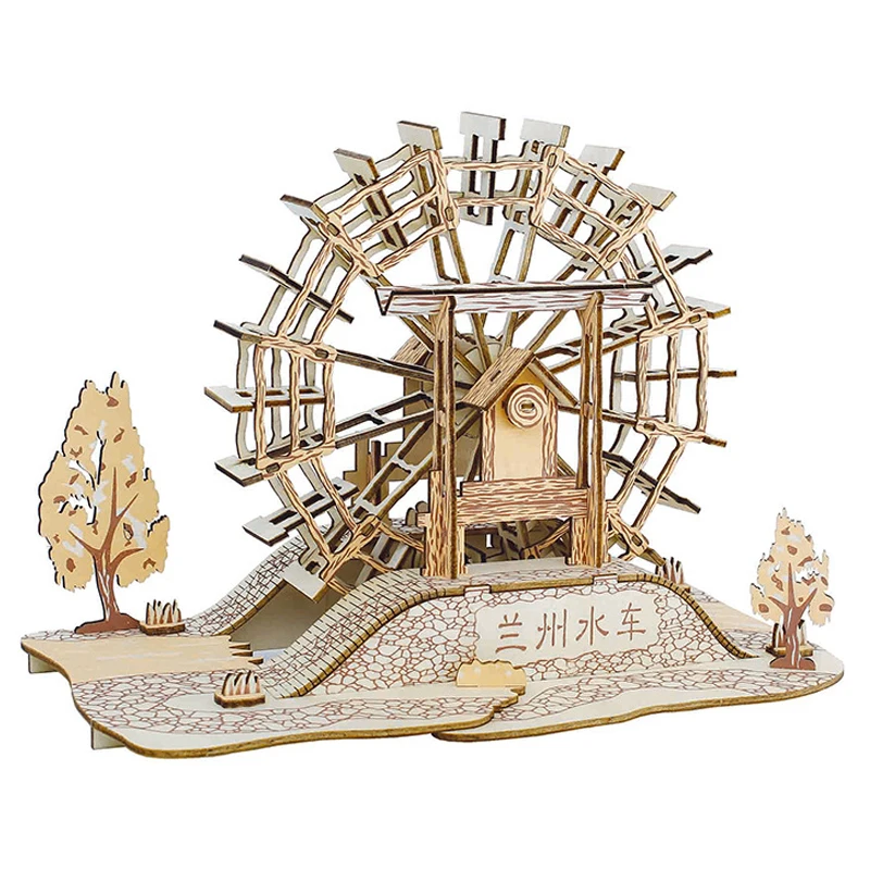 3D Wooden Construction Puzzles Building House Model Wood Jigsaw Chinese Architecture DIY Educational Toys For Children Kids
3D Wooden Construction Puzzles Building House Model Wood Jigsaw Chinese Architecture DIY Educational Toys For Children Kids