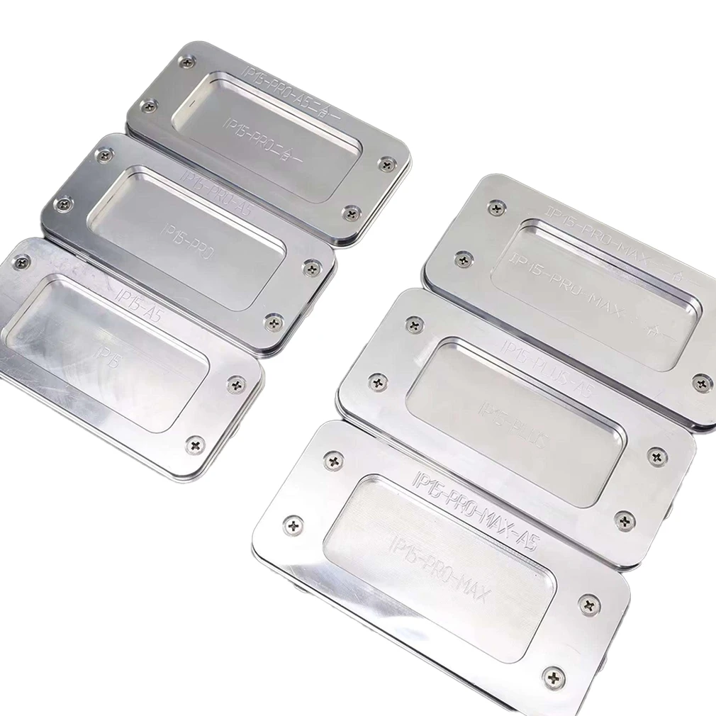 Sublimation Metal Mold for iPhone 13 14 15 16 17 Pro Max Heat Transfer Printing Phone Case Jig - 3 Pcs Set
Sublimation Metal Mold for iPhone 13 14 15 16 17 Pro Max Heat Transfer Printing Phone Case Jig - 3 Pcs Set