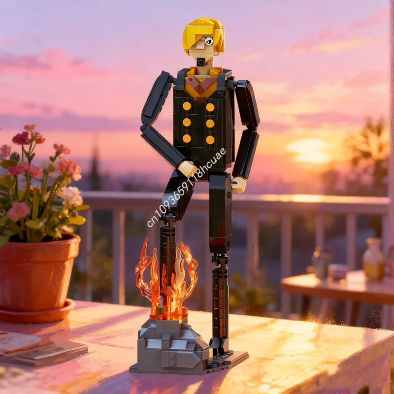 486pcs MOC One Piece Sanji Model Building Blocks Architecture Assemble Christmas Gifts Toy DIY Creative Education Idea Brick
486pcs MOC One Piece Sanji Model Building Blocks Architecture Assemble Christmas Gifts Toy DIY Creative Education Idea Brick