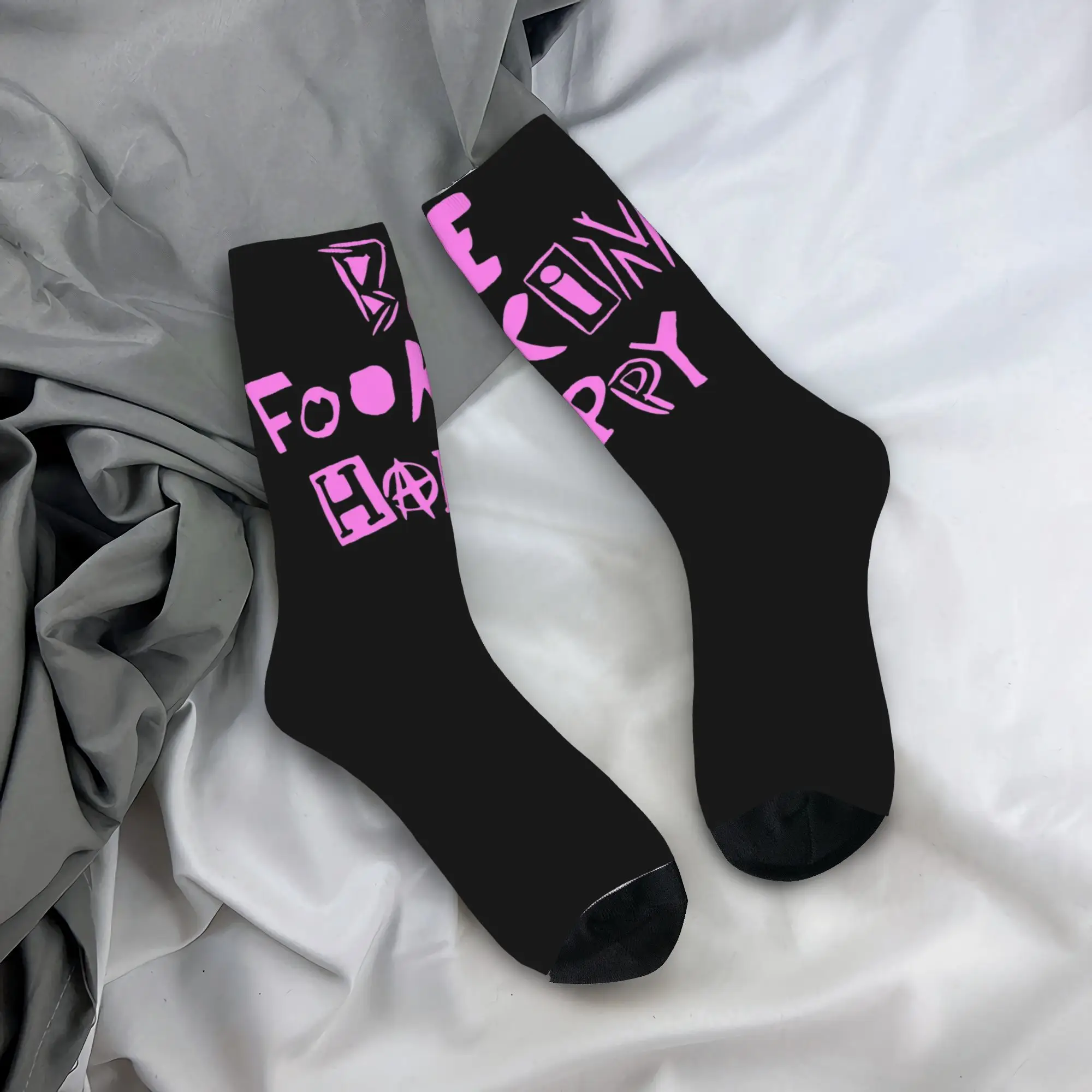 Adults Men Socks Yungblud Be Fookin Happy Stockings Winter Funny Medium Soft Socks Graphic Outdoor Non Slip Socks
Adults Men Socks Yungblud Be Fookin Happy Stockings Winter Funny Medium Soft Socks Graphic Outdoor Non Slip Socks