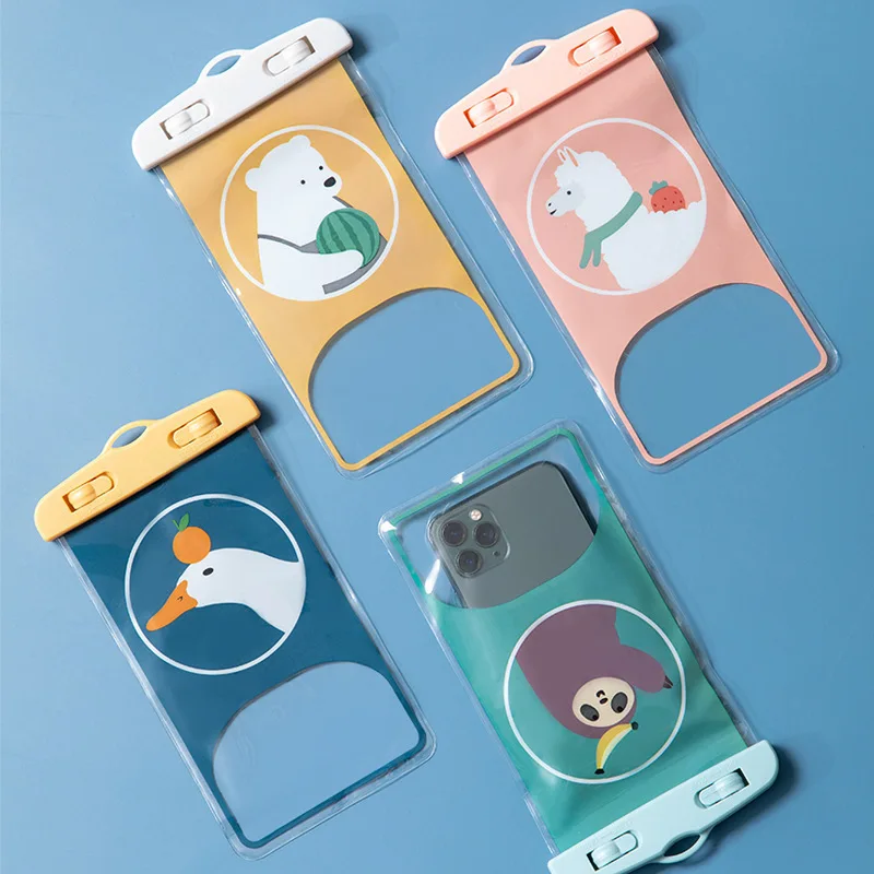 Beach Swimming Pvc Cell Phone Waterproof Bag Cartoon Transparent Touch Screen Outdoor Diving Cell Phone Cover 1pcs
Beach Swimming Pvc Cell Phone Waterproof Bag Cartoon Transparent Touch Screen Outdoor Diving Cell Phone Cover 1pcs