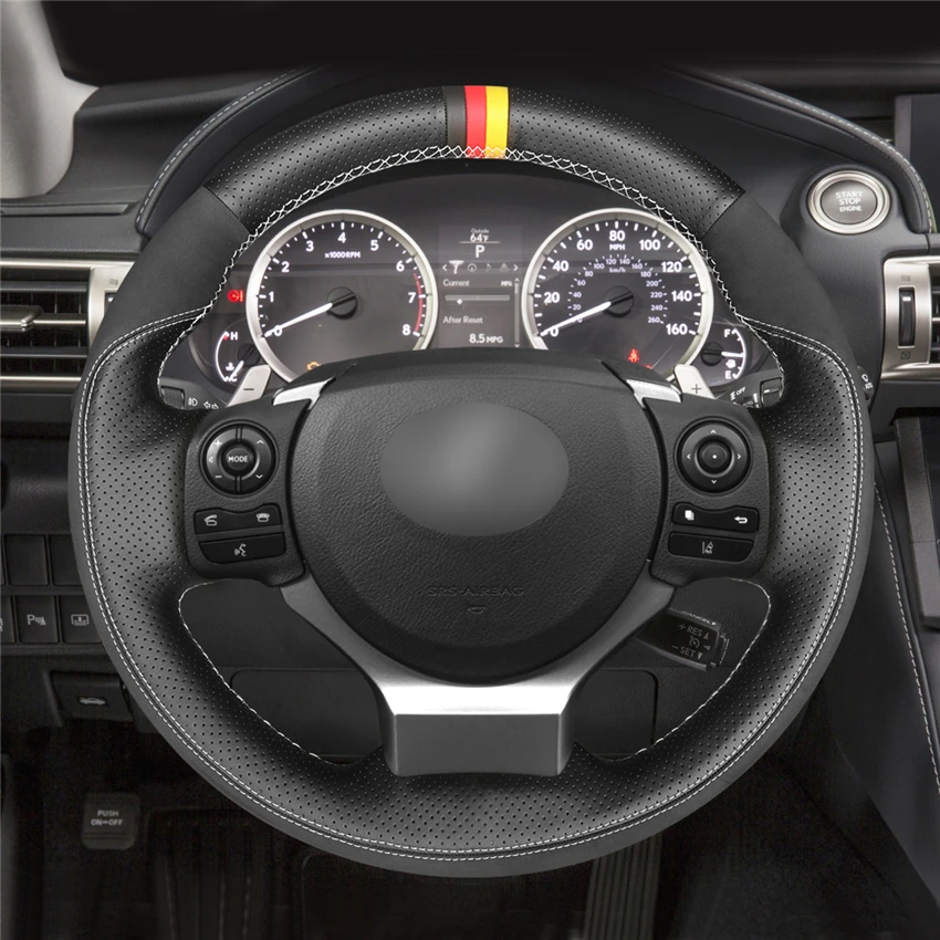 DIY Suede Genuine Leather Car Steering Wheel Cover For Lexus IS200t 2016 2017 IS250 2014 2015 IS300 IS350 IS Car Accessories
DIY Suede Genuine Leather Car Steering Wheel Cover For Lexus IS200t 2016 2017 IS250 2014 2015 IS300 IS350 IS Car Accessories