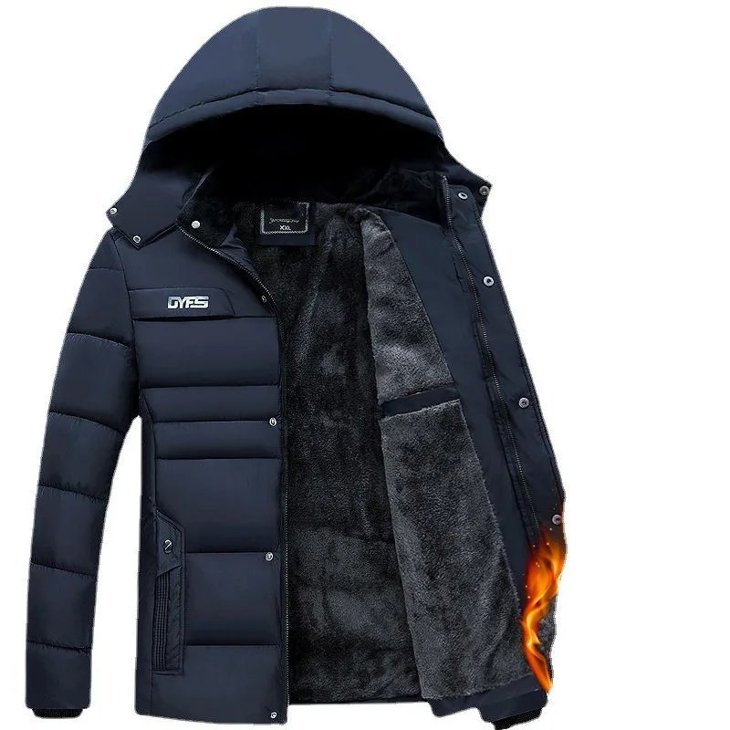 2025 Autumn/Winter Warm Dad Winter Coat Middle Aged Men's Cotton Jacket with Velvet Thickened Cotton Coat Middle Aged and Elderl
2025 Autumn/Winter Warm Dad Winter Coat Middle Aged Men's Cotton Jacket with Velvet Thickened Cotton Coat Middle Aged and Elderl