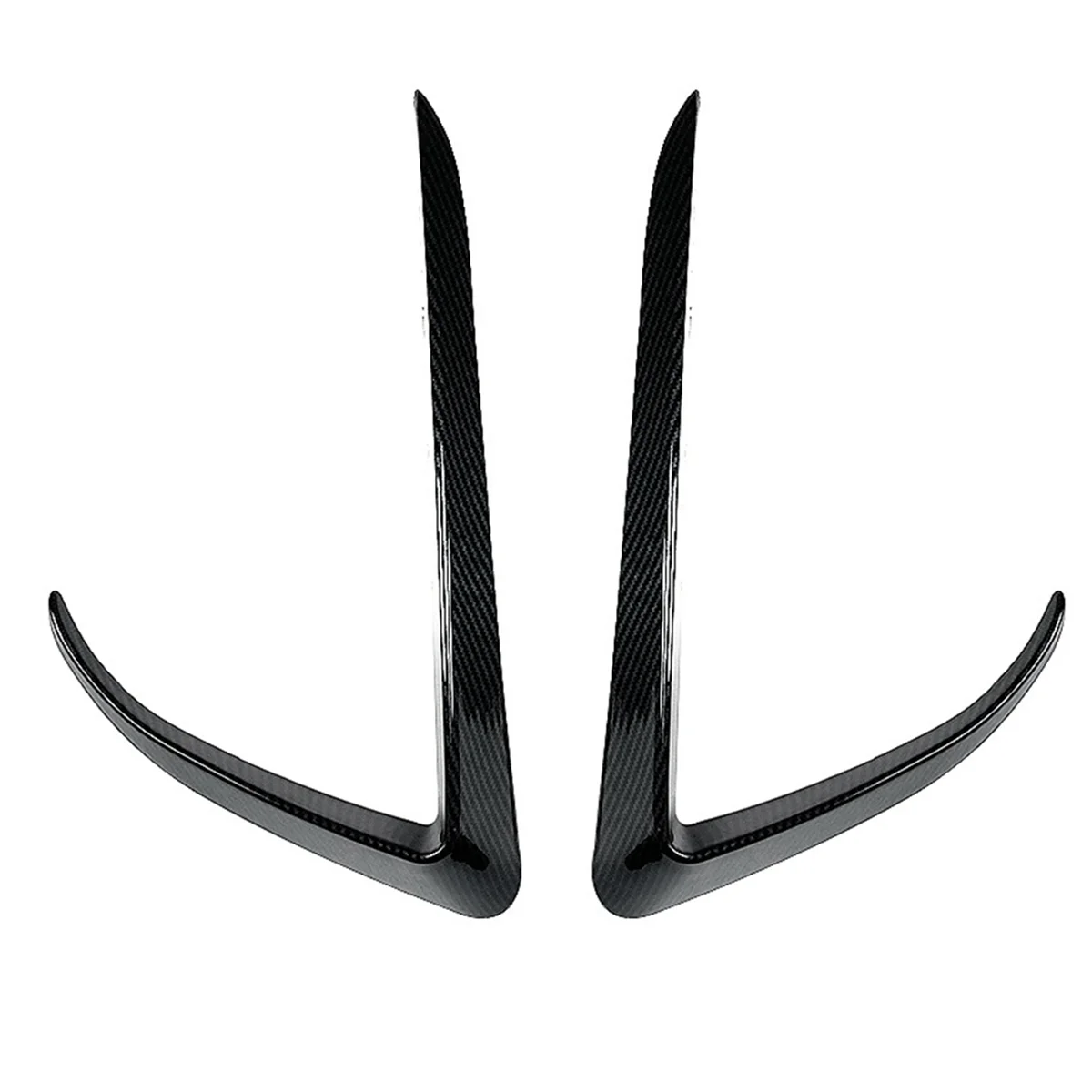 Car Front Bumper Splitter Spoiler Covers Trim Fog Lights Eyebrow Wind Knife for Tesla Model X 2015-2020 Carbon Fiber ABS
Car Front Bumper Splitter Spoiler Covers Trim Fog Lights Eyebrow Wind Knife for Tesla Model X 2015-2020 Carbon Fiber ABS