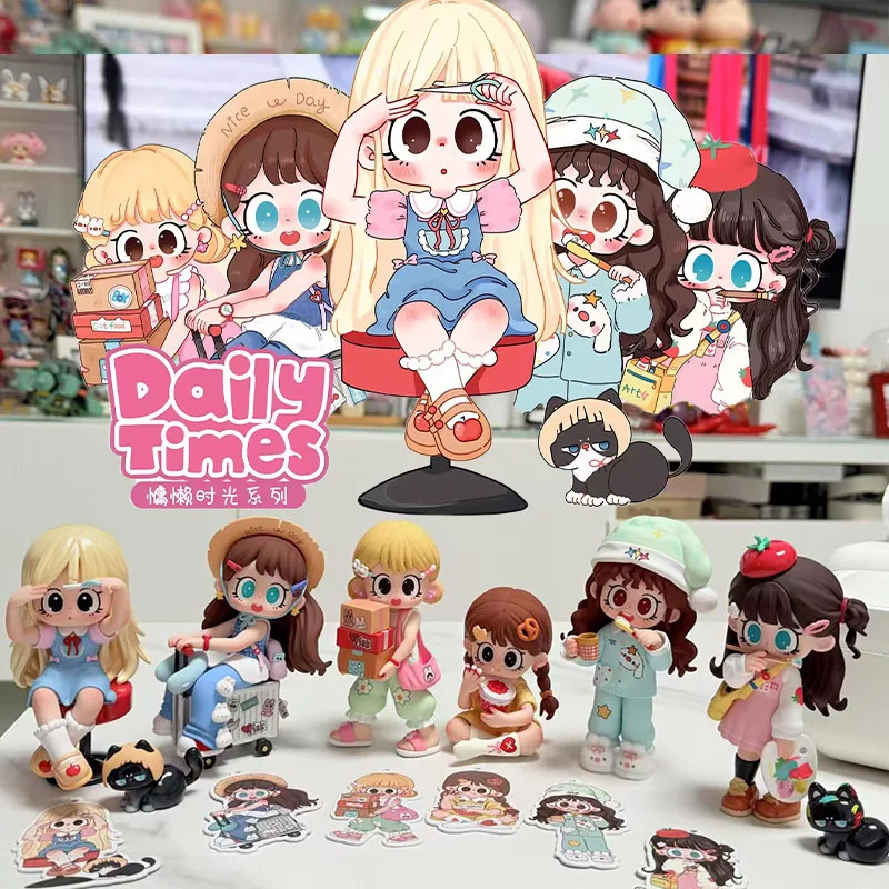 In Stock New Genuine Milay Third Generation Daily Times Series Blind Box Cute Girl Model Toy Figure Desktop Decoration Toy Gift
In Stock New Genuine Milay Third Generation Daily Times Series Blind Box Cute Girl Model Toy Figure Desktop Decoration Toy Gift
