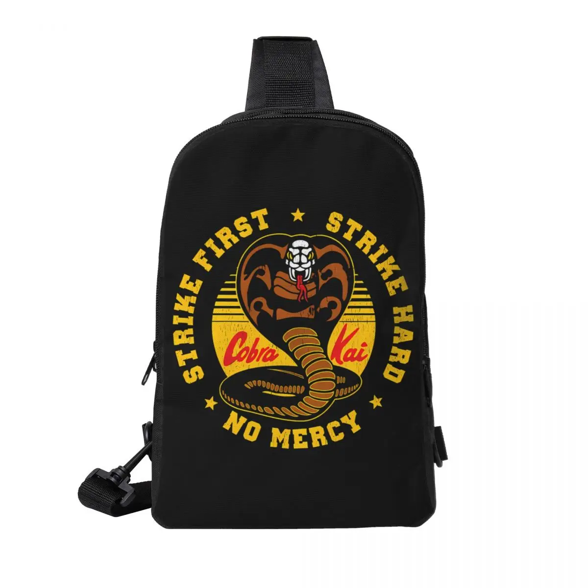 Cobra Kai Crossbody Sling Backpack Shoulder Sling Chest Bag Adjustable Travel Hiking Daypack Outdoor for Women & Men
Cobra Kai Crossbody Sling Backpack Shoulder Sling Chest Bag Adjustable Travel Hiking Daypack Outdoor for Women & Men