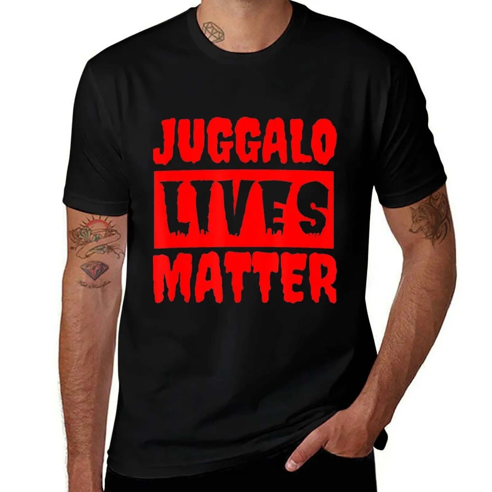 Hatchetman Juggalo Lives Matter, Down With The Clown T-Shirt anime clothes summer top vintage clothes t shirt men
Hatchetman Juggalo Lives Matter, Down With The Clown T-Shirt anime clothes summer top vintage clothes t shirt men