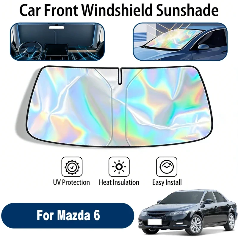 Car Windshield Sun Shade UV Reflective Sun Visor Protection Cover For Mazda 6 GG GH GJ GL 2002-2026
Car Windshield Sun Shade UV Reflective Sun Visor Protection Cover For Mazda 6 GG GH GJ GL 2002-2026