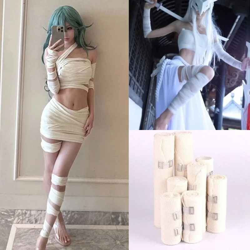 Cosplay Bandage Props Takanashi Rikka Xie Lian dazai osamu Cover Eyes Gauze Anime Roleplay Accessories for Arms Face Leg Corset
Cosplay Bandage Props Takanashi Rikka Xie Lian dazai osamu Cover Eyes Gauze Anime Roleplay Accessories for Arms Face Leg Corset